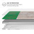 Ireland Flag Dark Wood MacBook Pro 13in (2020) Case plus Skin