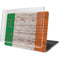 Ireland Flag Dark Wood MacBook Pro 16in (2019-20) Case plus Skin