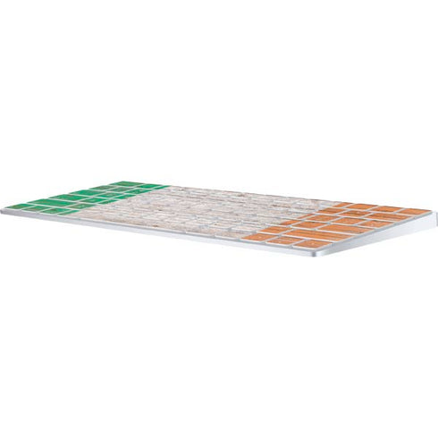 Ireland Flag Dark Wood Magic Keyboard Skin