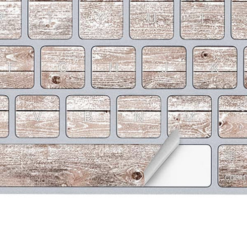 Ireland Flag Dark Wood Magic Keyboard Skin