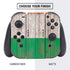 Ireland Flag Dark Wood Nintendo Switch Bundle Skin