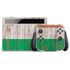 Ireland Flag Dark Wood Nintendo Switch OLED (2021) Skin