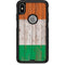 Ireland Flag Dark Wood Otterbox Commuter iPhone Skin