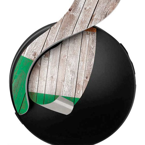 Ireland Flag Dark Wood PULSE 3D Wireless Headset for PS5 Skin