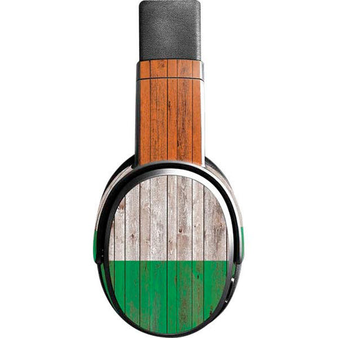 Ireland Flag Dark Wood Skullcandy Crusher Wireless Skin