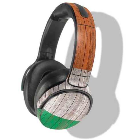 Ireland Flag Dark Wood Skullcandy Venue Skin
