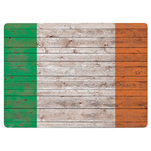 Ireland Flag Dark Wood Surface Laptop 2 Skin