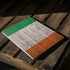Ireland Flag Dark Wood Surface Laptop 2 Skin
