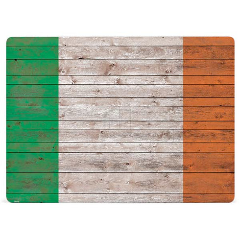 Ireland Flag Dark Wood Surface Laptop 3 13.5in Skin