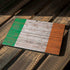 Ireland Flag Dark Wood Surface Pro 7 Skin