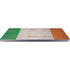 Ireland Flag Dark Wood Universal Laptop 16in (13 x 9.4in) Skin