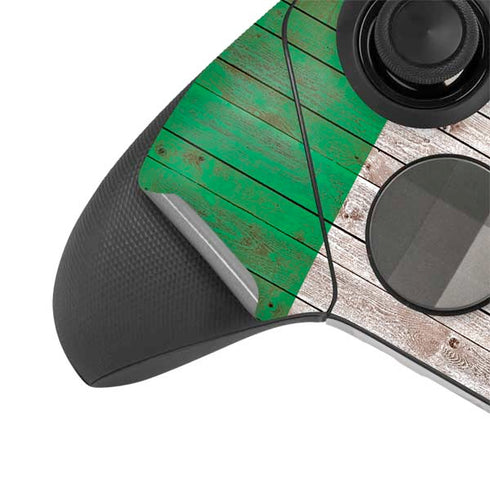 Ireland Flag Dark Wood Xbox Elite Wireless Controller Series 2 Skin