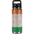 Ireland Flag Dark Wood YETI Rambler 26oz Bottle Skin