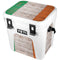Ireland Flag Dark Wood YETI Roadie 24 Hard Cooler Skin