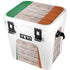 Ireland Flag Dark Wood YETI Roadie 24 Hard Cooler Skin