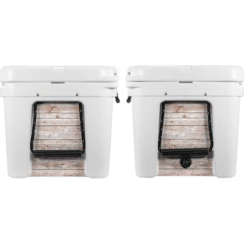 Ireland Flag Dark Wood YETI Tundra 75 Hard Cooler Skin