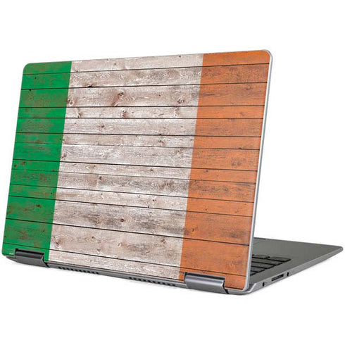 Ireland Flag Dark Wood Yoga 710 14in Skin