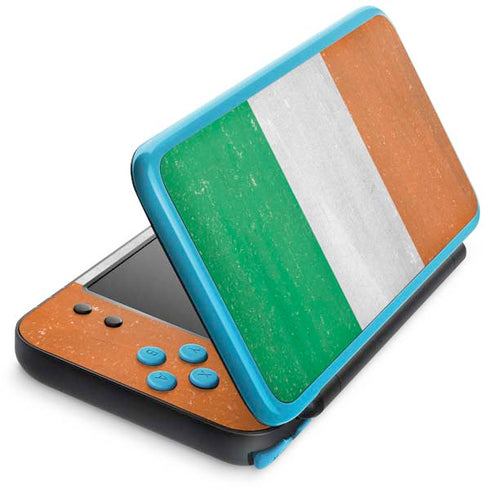 Ireland Flag Distressed Nintendo 2DS XL (2017) Skin