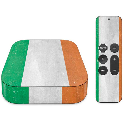 Ireland Flag Distressed Apple TV Skin