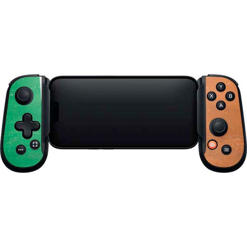 Ireland Flag Distressed Backbone One for iPhone Game Controller Skin