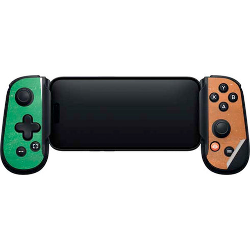 Ireland Flag Distressed Backbone One for iPhone Game Controller Skin