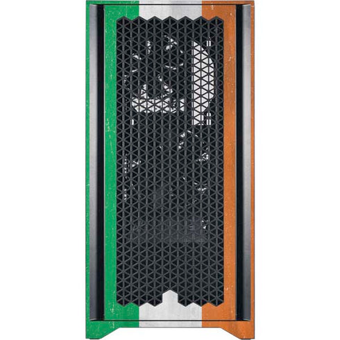 Ireland Flag Distressed Corsair 4000D Tempered Glass Mid-Tower ATX Case Skin