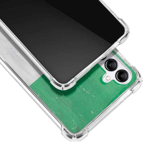 Ireland Flag Distressed Galaxy A14 5G Clear Case
