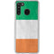 Ireland Flag Distressed Galaxy A21 Clear Case