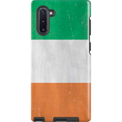 Ireland Flag Distressed Galaxy Note 10 Pro Case
