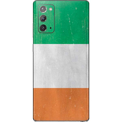 Ireland Flag Distressed Galaxy Note20 5G Skin