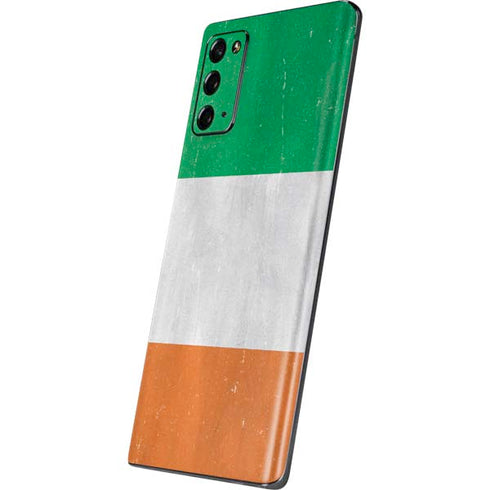 Ireland Flag Distressed Galaxy Note20 5G Skin