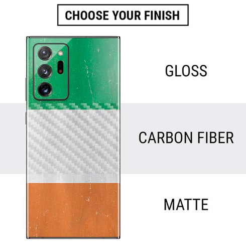 Ireland Flag Distressed Galaxy Note20 Ultra 5G Skin