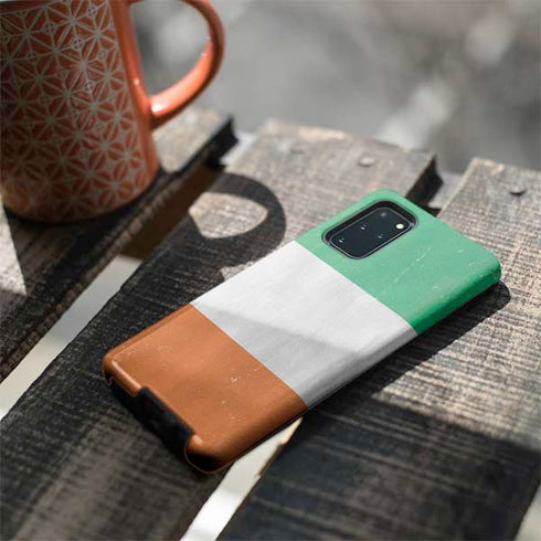 Ireland Flag Distressed Galaxy S20 Plus Pro Case