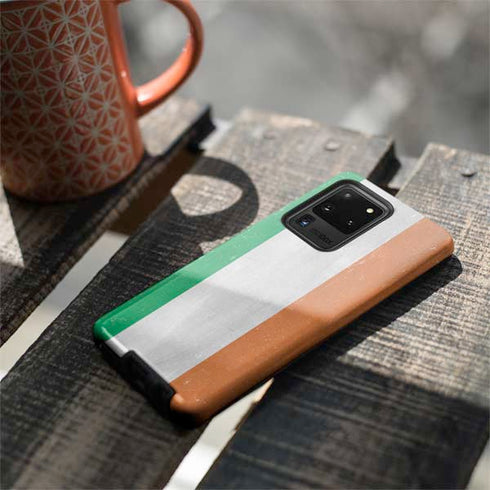 Ireland Flag Distressed Galaxy S20 Ultra 5G Pro Case