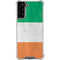 Ireland Flag Distressed Galaxy S21 FE Clear Case