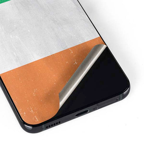 Ireland Flag Distressed Galaxy S22 Plus Skin