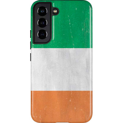 Ireland Flag Distressed Galaxy S22 Pro Case