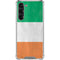 Ireland Flag Distressed Galaxy S23 Plus Clear Case