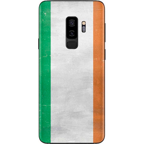 Ireland Flag Distressed Galaxy S9 Plus Skin