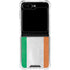 Ireland Flag Distressed Galaxy Z Flip5 5G Clear Case