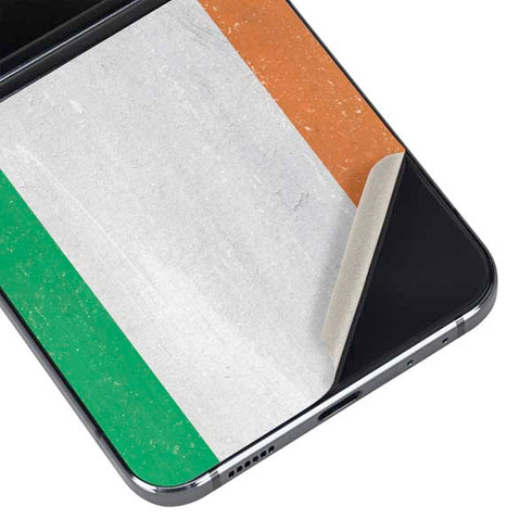 Ireland Flag Distressed Galaxy Z Flip5 5G Skin