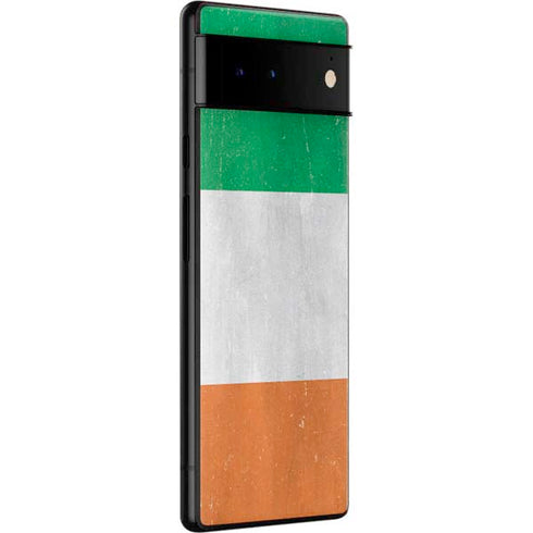 Ireland Flag Distressed Google Pixel 6 Pro Skin