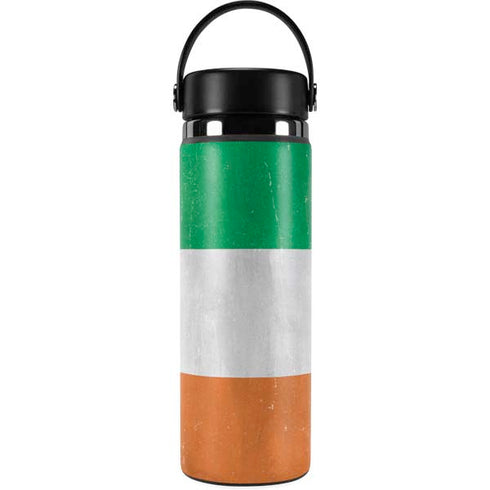 Ireland Flag Distressed Hydro Flask 20oz Wide Mouth Skin