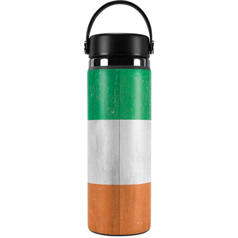Ireland Flag Distressed Hydro Flask 20oz Wide Mouth Skin
