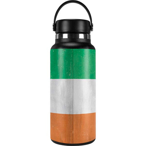 Ireland Flag Distressed Hydro Flask 32oz Wide Mouth Skin