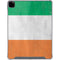 Ireland Flag Distressed iPad Pro 12.9in (2020) Clear Case
