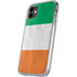 Ireland Flag Distressed iPhone 11 Clear Case