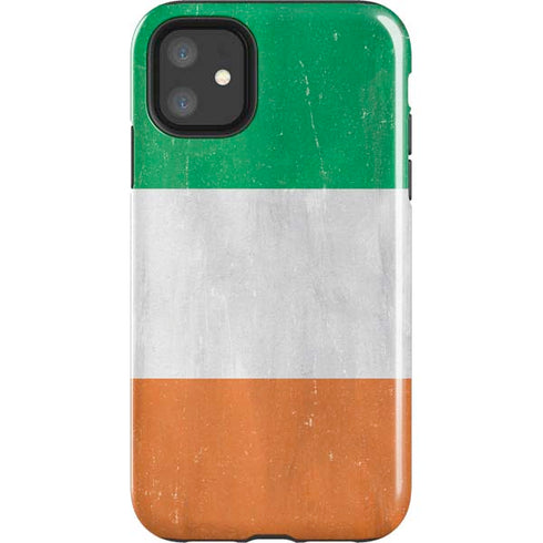 Ireland Flag Distressed iPhone 11 Impact Case