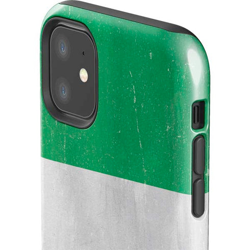 Ireland Flag Distressed iPhone 11 Impact Case