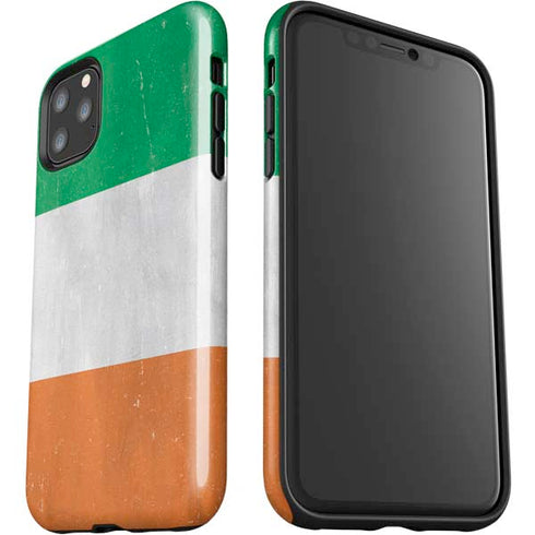 Ireland Flag Distressed iPhone 11 Pro Max Impact Case